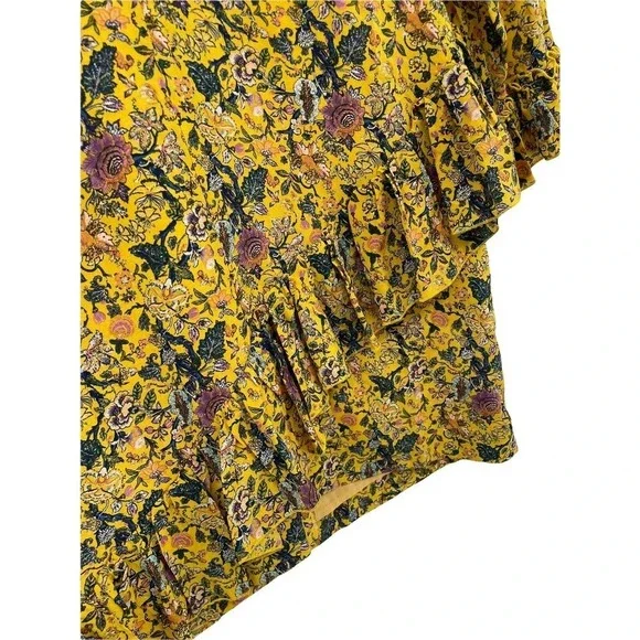 Madewell x Karen Walker Silk Floral Loretta Dress size 4 - Picture 5 of 12